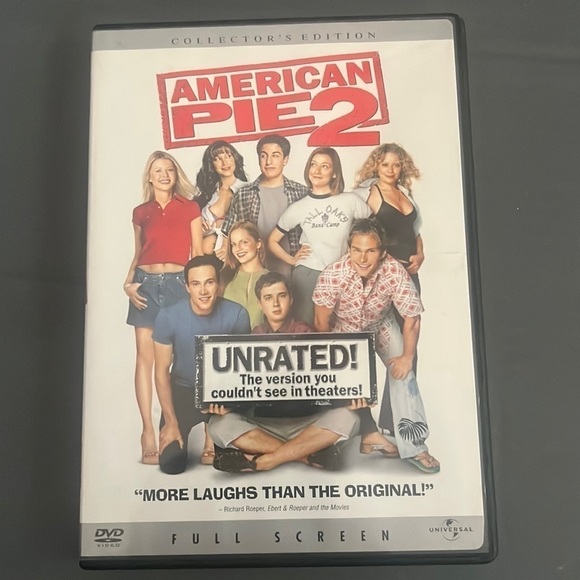 American Pie 2 (DVD, Unrated Collectors Edition, Jason Biggs Sean William Scott) - Picture 1 of 3
